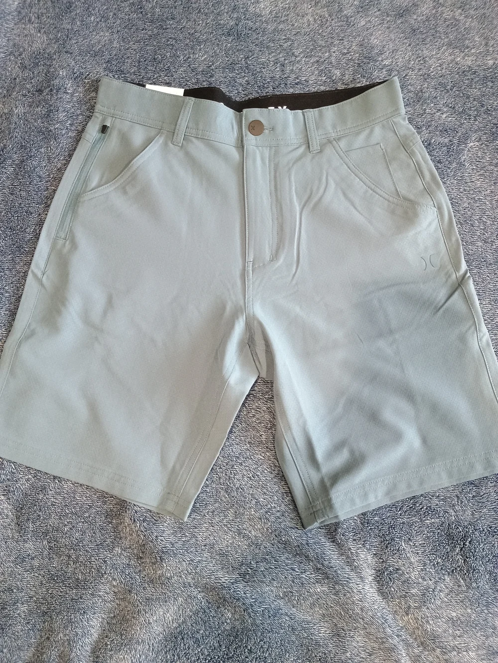 Men's Light Teal Performance Shorts